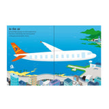Airport Sticker and Colouring Book