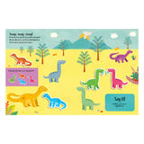 Felt Stickers Dinosaur Play Book