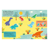 Felt Stickers Dinosaur Play Book