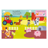 Felt Stickers Farm Play Book