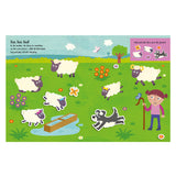 Felt Stickers Farm Play Book