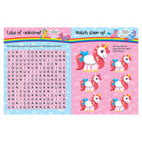 Sparkly Balloon Sticker Unicorns