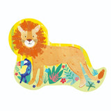 Floss & Rock 12 Parça Yapboz Şekilli Kutulu - Lion