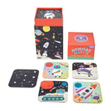 Floss & Rock Hafıza ve Eşleştirme Kartları - Space