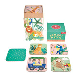 Floss & Rock Hafıza ve Eşleştirme Kartları - Jungle