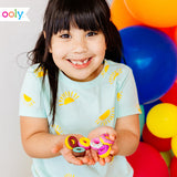 Ooly Dainty Donuts 6'lı Kokulu Silgi Seti