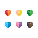 Ooly I Heart Art Silinebilir 6'lı Renk Mum Boya (12 Renk)