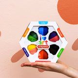 Ooly I Heart Art Silinebilir 6'lı Renk Mum Boya (12 Renk)
