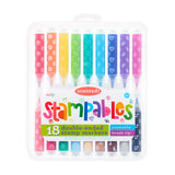 Ooly Stampables Kokulu Çift Uçlu 18’li Keçeli Kalem