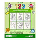 Ooly Boyama Kitabı - 123 Shapes & Numbers
