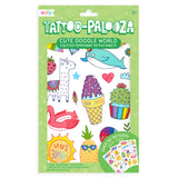 Ooly Tattoo Palooza Geçici Dövme Seti - Cute Doodle World