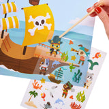 Ooly Set The Scene Transfer Çıkartma Seti - Ocean Adventure