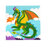 Ooly Colorific Canvas Sayılarla Boyama - Fantastic Dragon