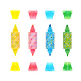 Ooly Sugar Joy Kokulu Çift Uçlu 4’lü Highlighter