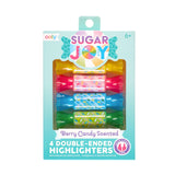 Ooly Sugar Joy Kokulu Çift Uçlu 4’lü Highlighter