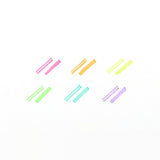 Ooly Dual Çift Uçlu Neon 6’lu Highlighter
