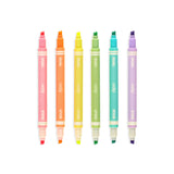 Ooly Dual Çift Uçlu Neon 6’lu Highlighter