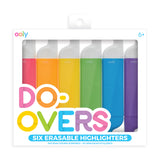 Ooly Do-Overs Silinebilir 6’lı Highligther