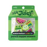 Ooly Lil’ Juicy 4’lü Silgi - Karpuz Kokulu