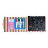 Floss & Rock Chalk Board Eskiz Kitabı - Rainbow Fairy