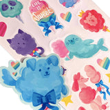 Ooly Stickiville Kokulu Çıkartmalar - Fluffy Cotton Candy