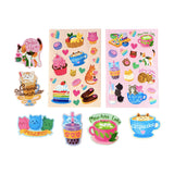 Ooly Stickiville Kokulu Çıkartmalar - Cat Cafe