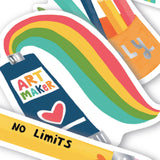 Ooly Stickiville Vinil Çıkartmalar - Art Maker
