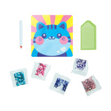 Ooly Razzle Dazzle Mini Kristal Sanat Seti - Cutesy Cat