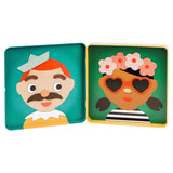 Petit Collage Taşınabilir Mıknatıslı Oyun Seti - Funny Faces