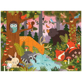 Petit Collage 24 Parçalı Yer Yapbozu - Enchanted Woodland