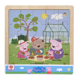 Peppa Pig Ahşap Puzzle - Piknik