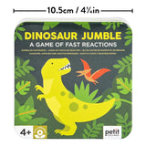 Petit Collage Kart Eşleştirme Oyunu - Dinosaur Jumble