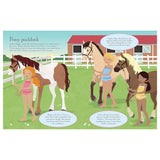 Sticker Dolly Dressing Horse Show