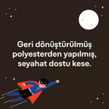 Petit Collage Taşınabilir Çantalı Çift Taraflı Yapboz - Superheroes