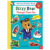 Bizzy Bear: My First Sticker Book Things That Go
