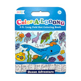 Ooly Color-A-Looong: Fold Out Boyama Kitabı - Ocean Adventure