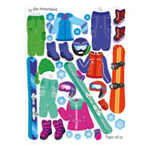 Sticker Dolly Dressing Winter Wonderland