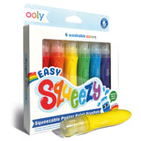 Ooly Easy Squeezy 6'lı Sıkılabilir Fırça Uçlu Boya
