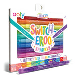 Ooly Switch-eroo Glitter Sparkle Renk Değiştiren 12’li Keçeli Kalem