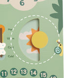 Classic World Ahşap Vintage Takvim