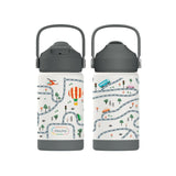 SipnJoy FlipSip Çocuk Su Termosu 360 ml | Adventure Trails