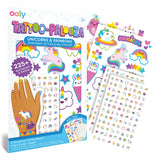Ooly Tattoo Palooza Geçiçi Dövme & Tırnak Sticker Seti - Unicorns & Rainbows