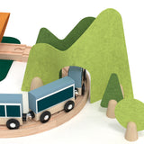 Classic World Ahşap Küçük Tren Seti