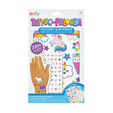 Ooly Tattoo Palooza Geçiçi Dövme & Tırnak Sticker Seti - Unicorns & Rainbows