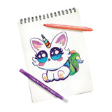 Ooly Switch-eroo Glitter Sparkle Renk Değiştiren 12’li Keçeli Kalem