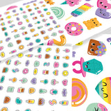Ooly Tattoo Palooza Geçiçi Dövme & Tırnak Sticker Seti - Sweet Shop