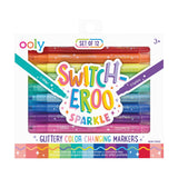Ooly Switch-eroo Glitter Sparkle Renk Değiştiren 12’li Keçeli Kalem