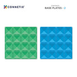 Connetix Rainbow Blue & Green Base Plate Manyetik Bloklar - 2 Parça
