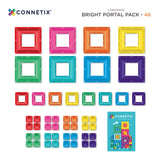 Connetix Bright Portal Pack Manyetik Bloklar - 48 Parça