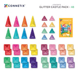 Connetix Glitter Castle Pack Manyetik Bloklar - 48 Parça